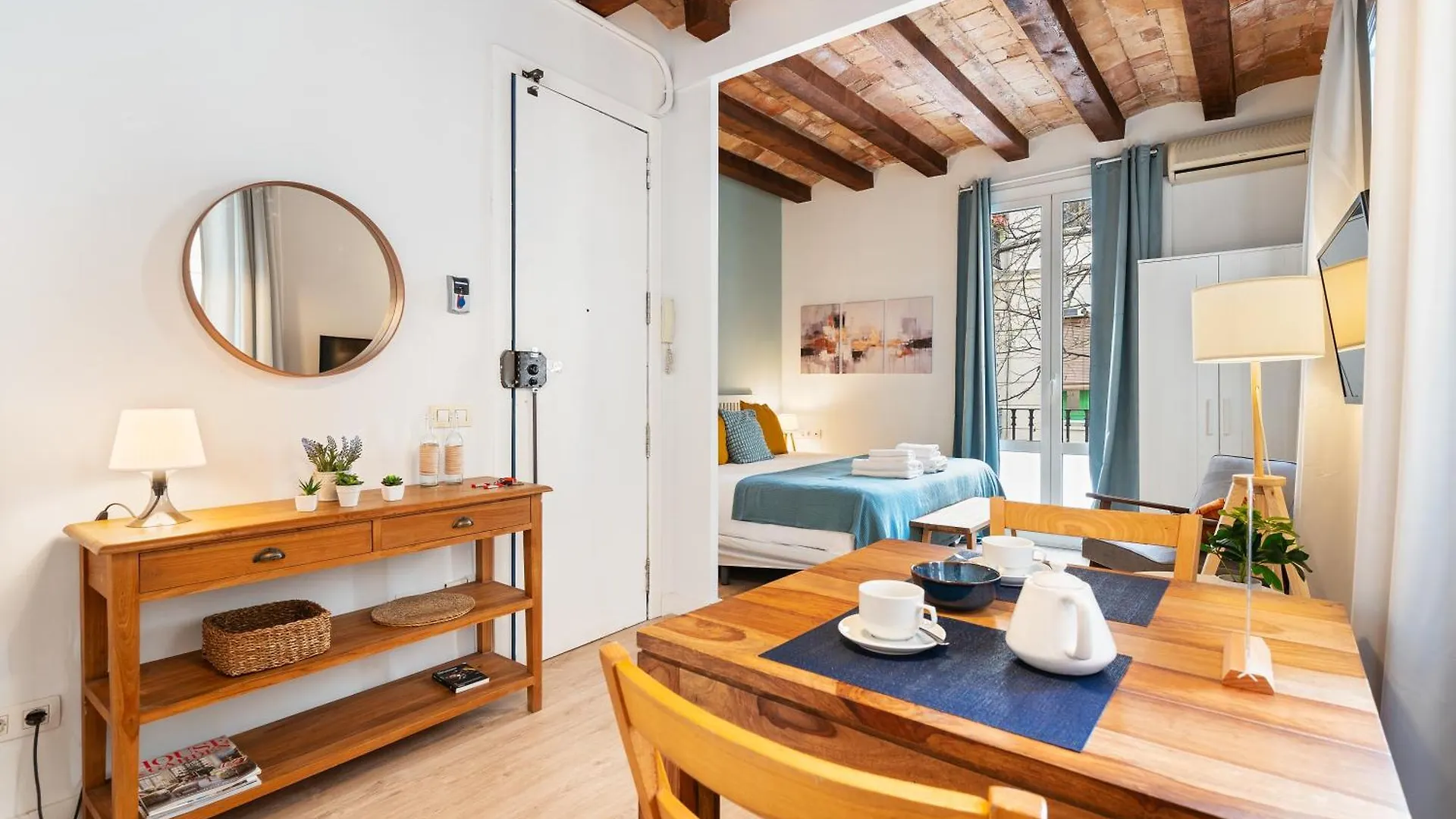Lodging Apartments Beach Studio P1 バルセロナ